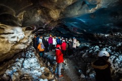 Super crowded ice caves!